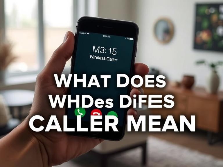 What Does Wireless Caller Mean