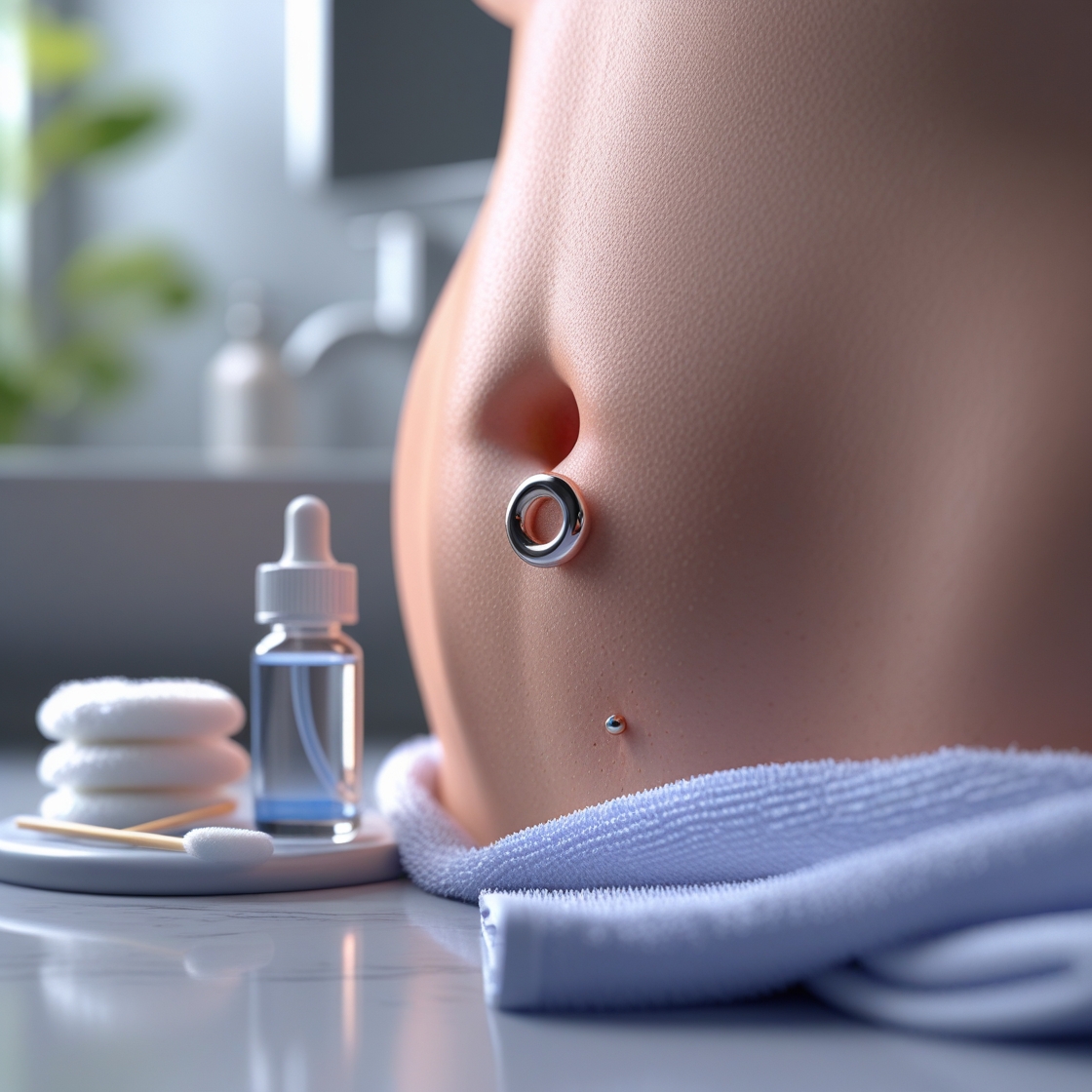 how long does it take for belly piercing to close​