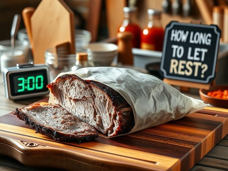 how long to let brisket rest​
