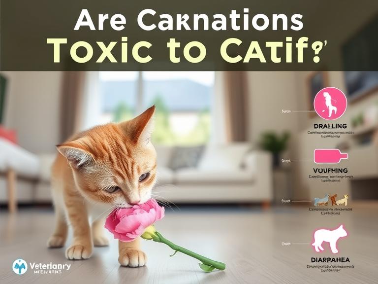 Are Carnations Toxic to Cats