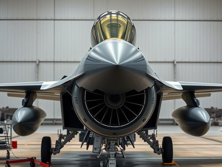 F-16 Engine Maintenance
