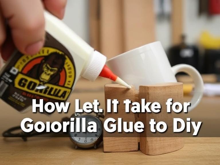 How Long Does It Take for Gorilla Glue to Dry