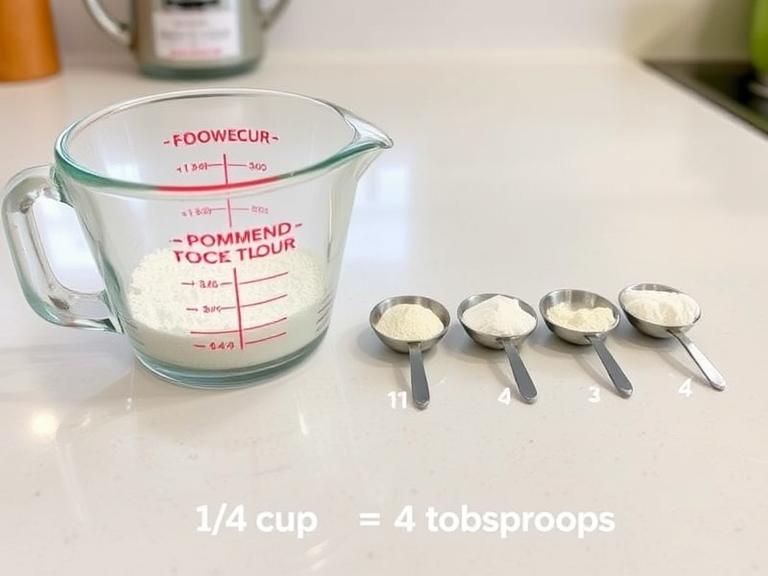 How Many Tablespoons in 1 4 Cup