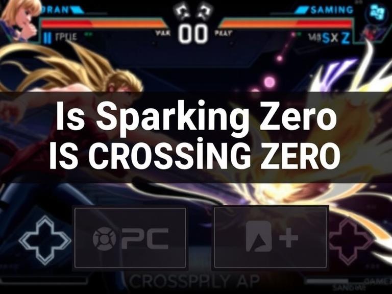 Is Sparking Zero Crossplay
