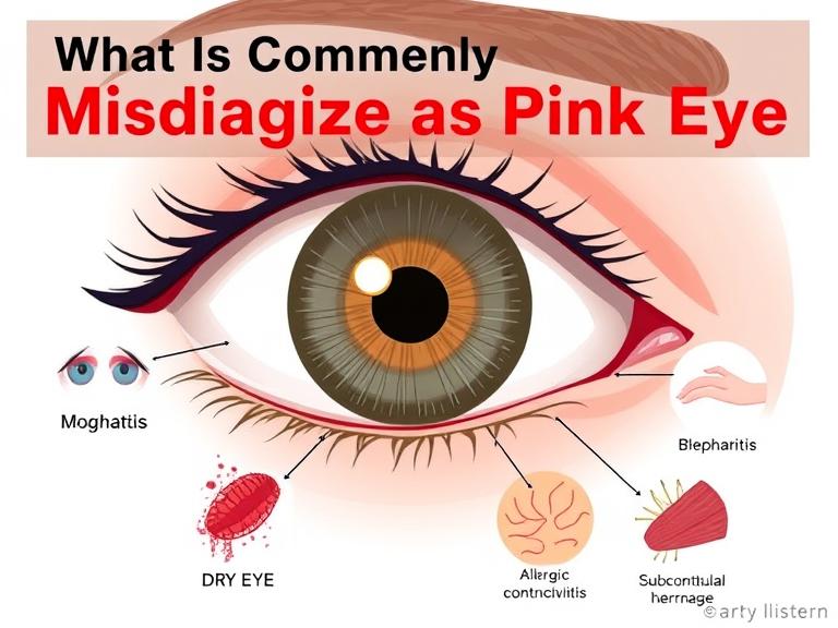 What Is Commonly Misdiagnosed as Pink Eye