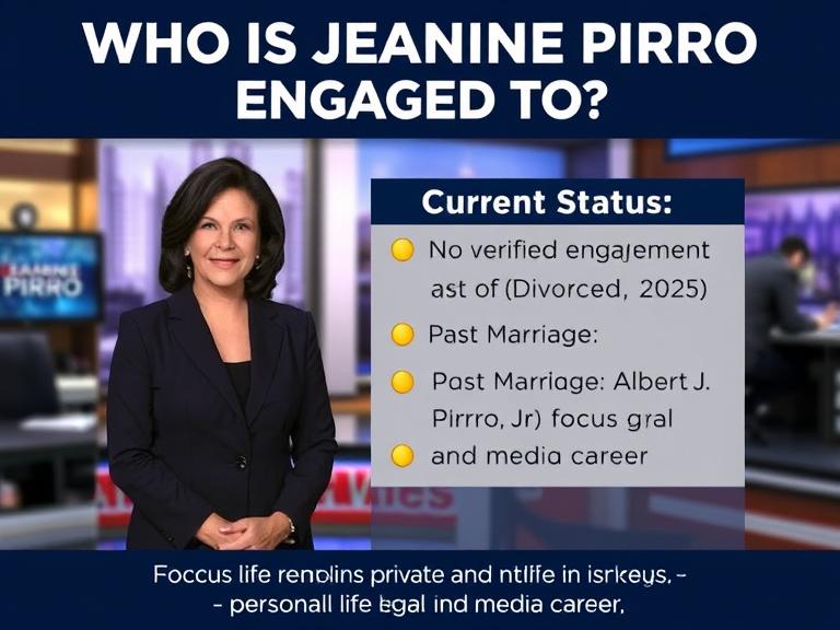 Who Is Jeanine Pirro Engaged To