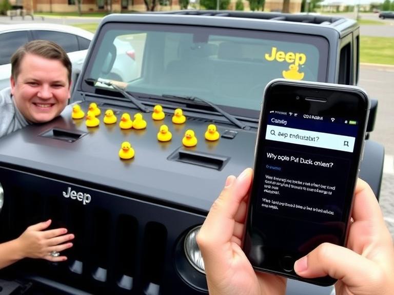 Why Do People Put Ducks on Jeeps