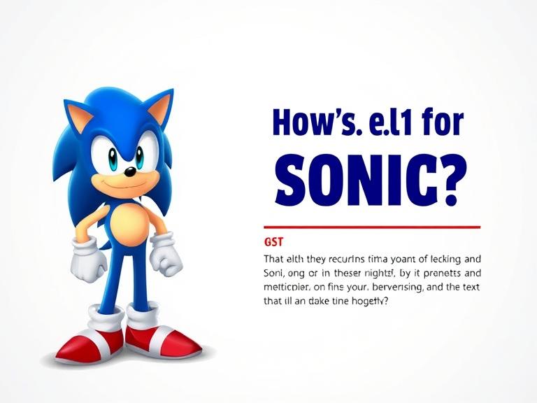 how old is sonic​
