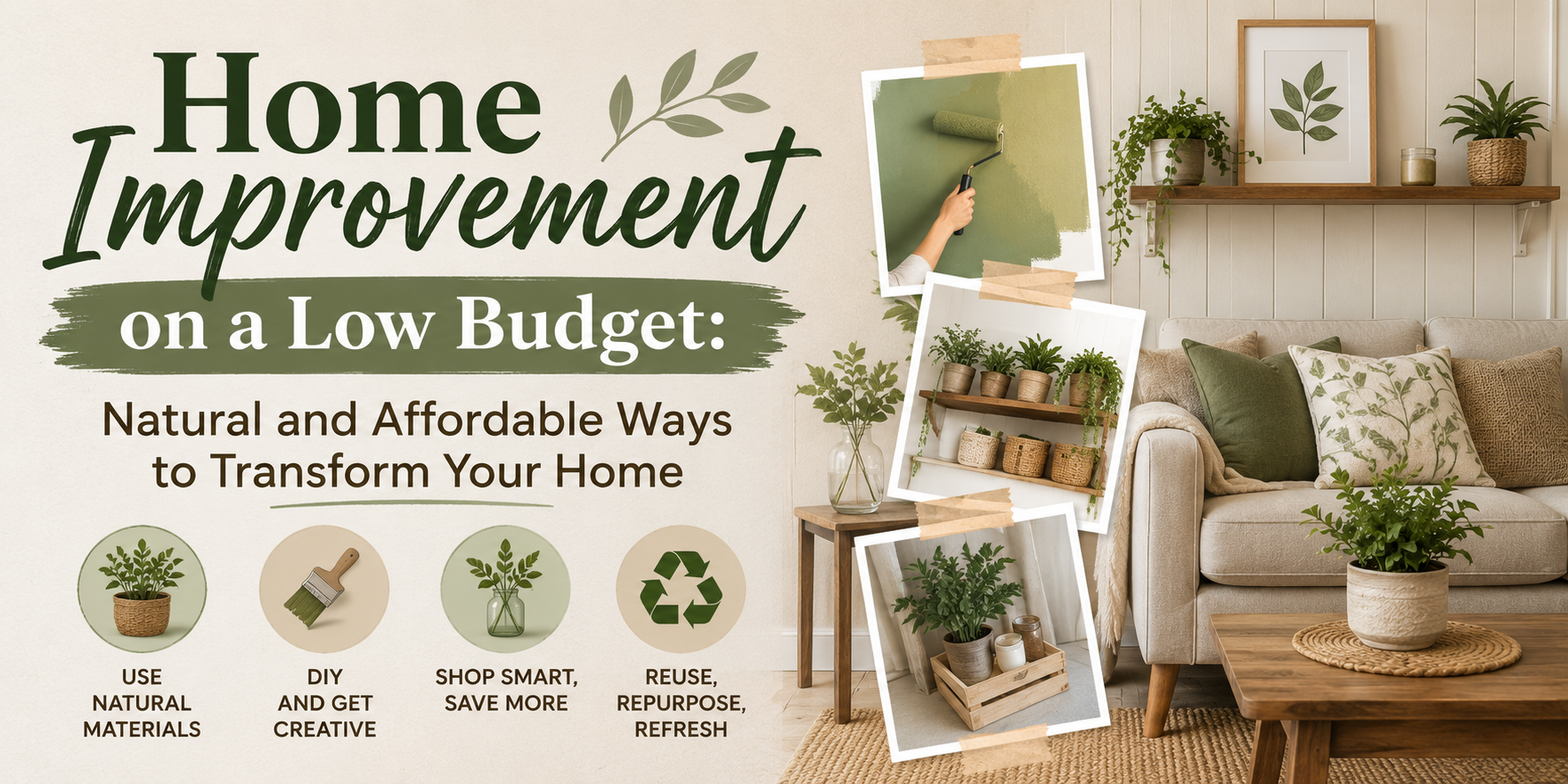 home improvement on a low budget