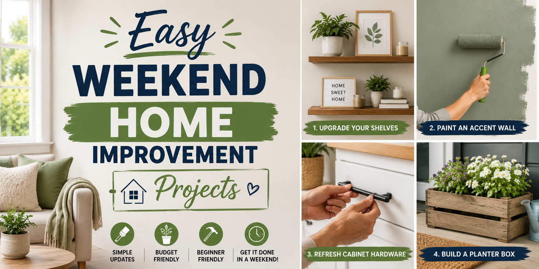 Easy Weekend Home Improvement Projects