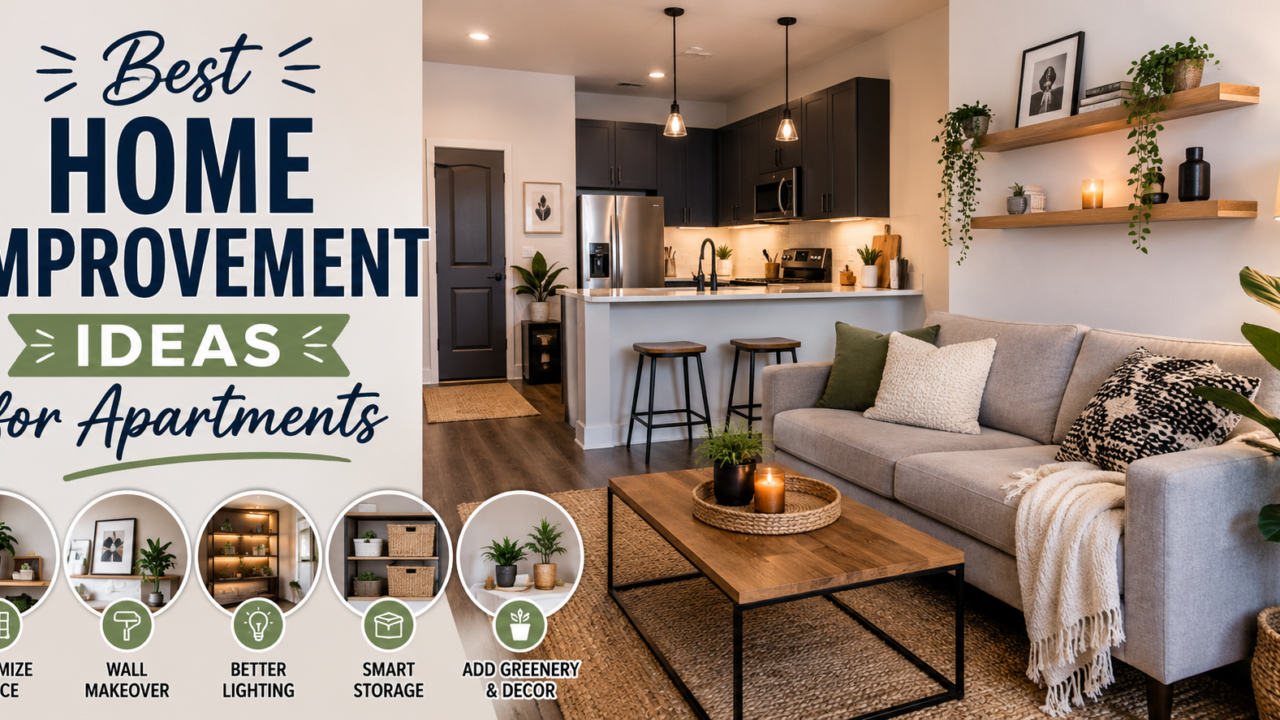 Best Home Improvement Ideas for Apartments: Natural and Budget-Friendly Ways to Transform Your Space