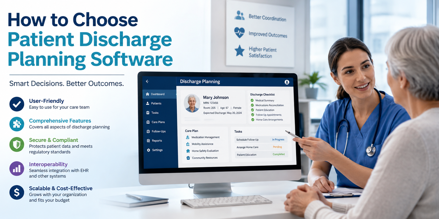 How to Choose Patient Discharge Planning Software