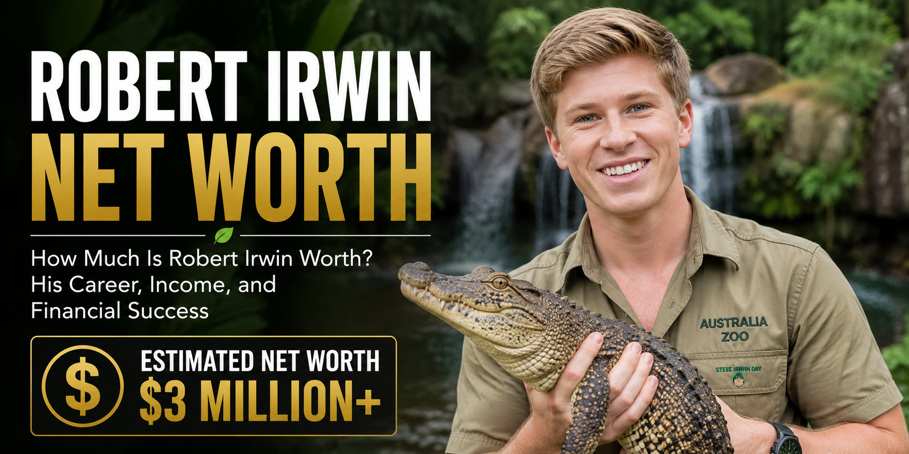 Robert Irwin Net Worth
