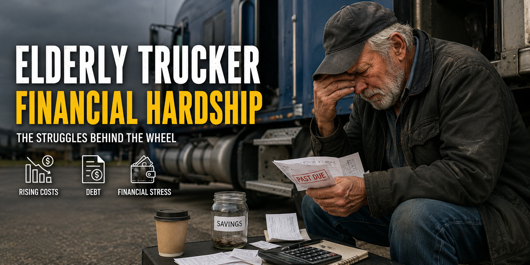 Elderly Trucker Financial Hardship