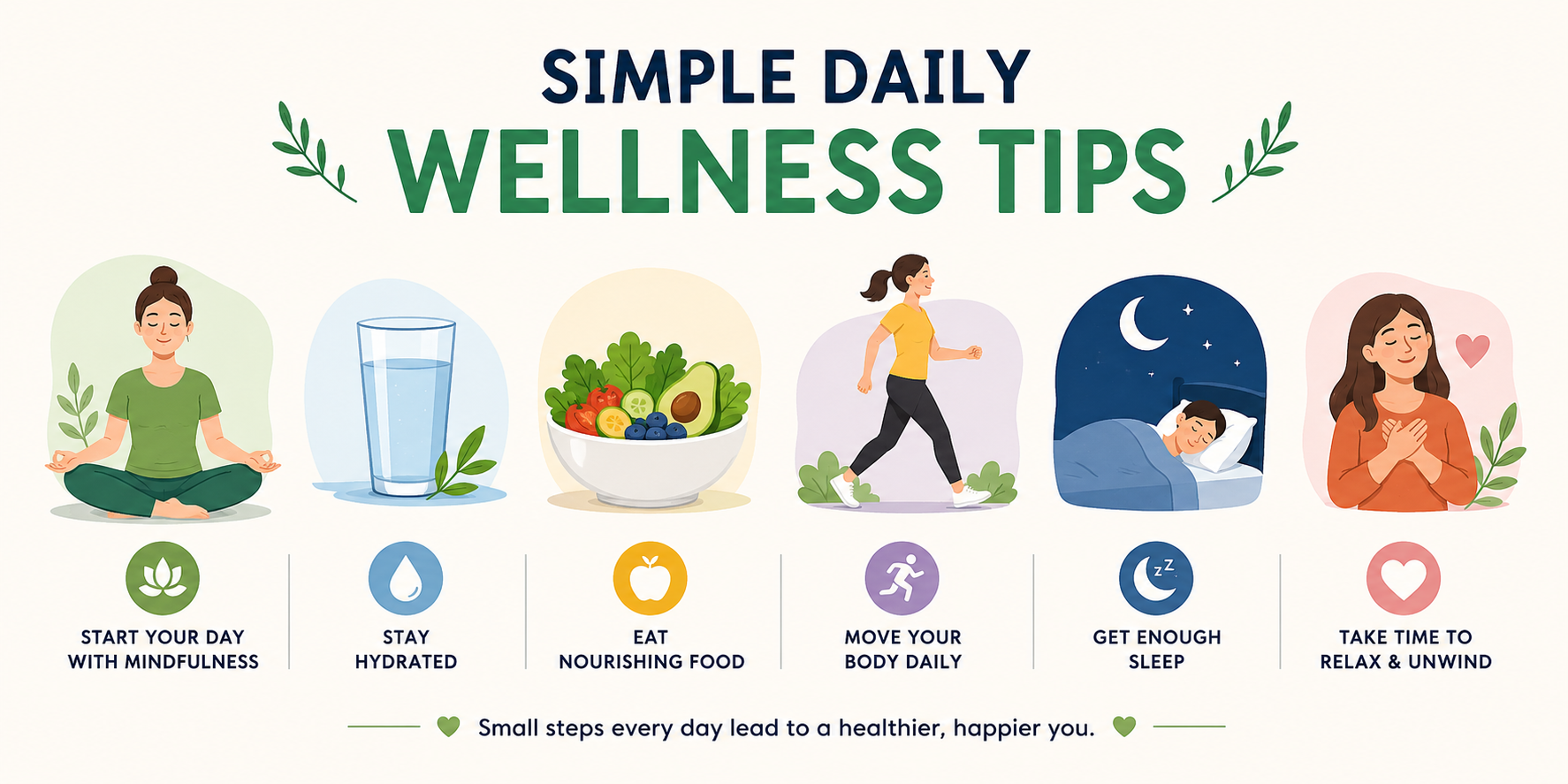 simple daily wellness tips