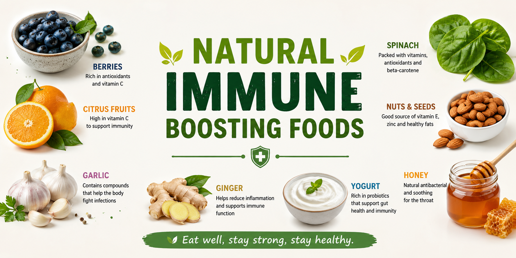 natural immune boosting foods