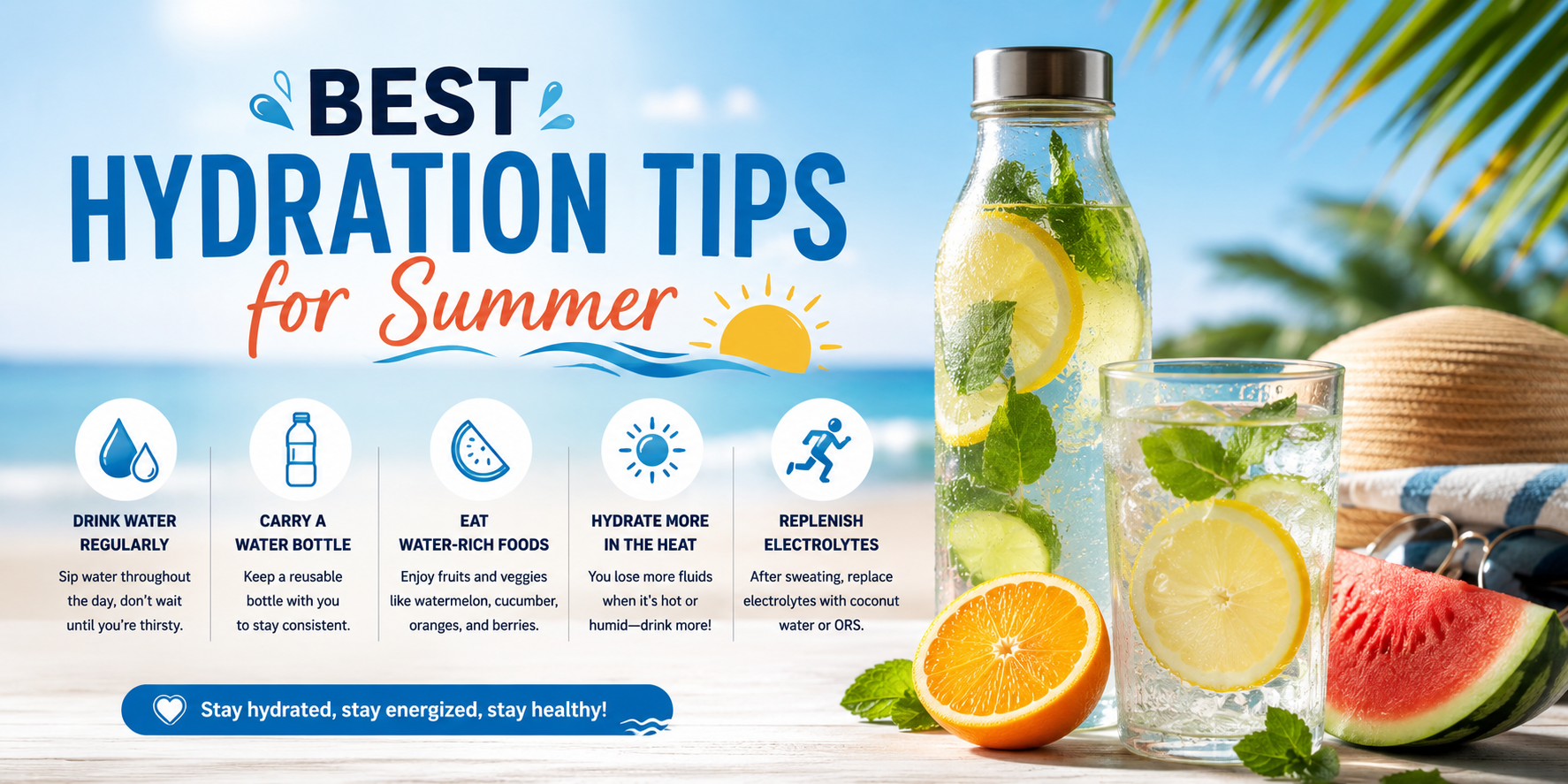 Best Hydration Tips for Summer