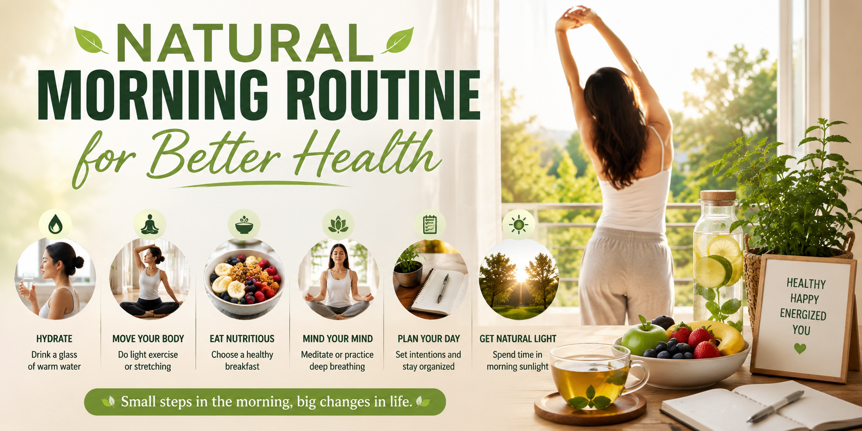 Natural Morning Routine for Better Health