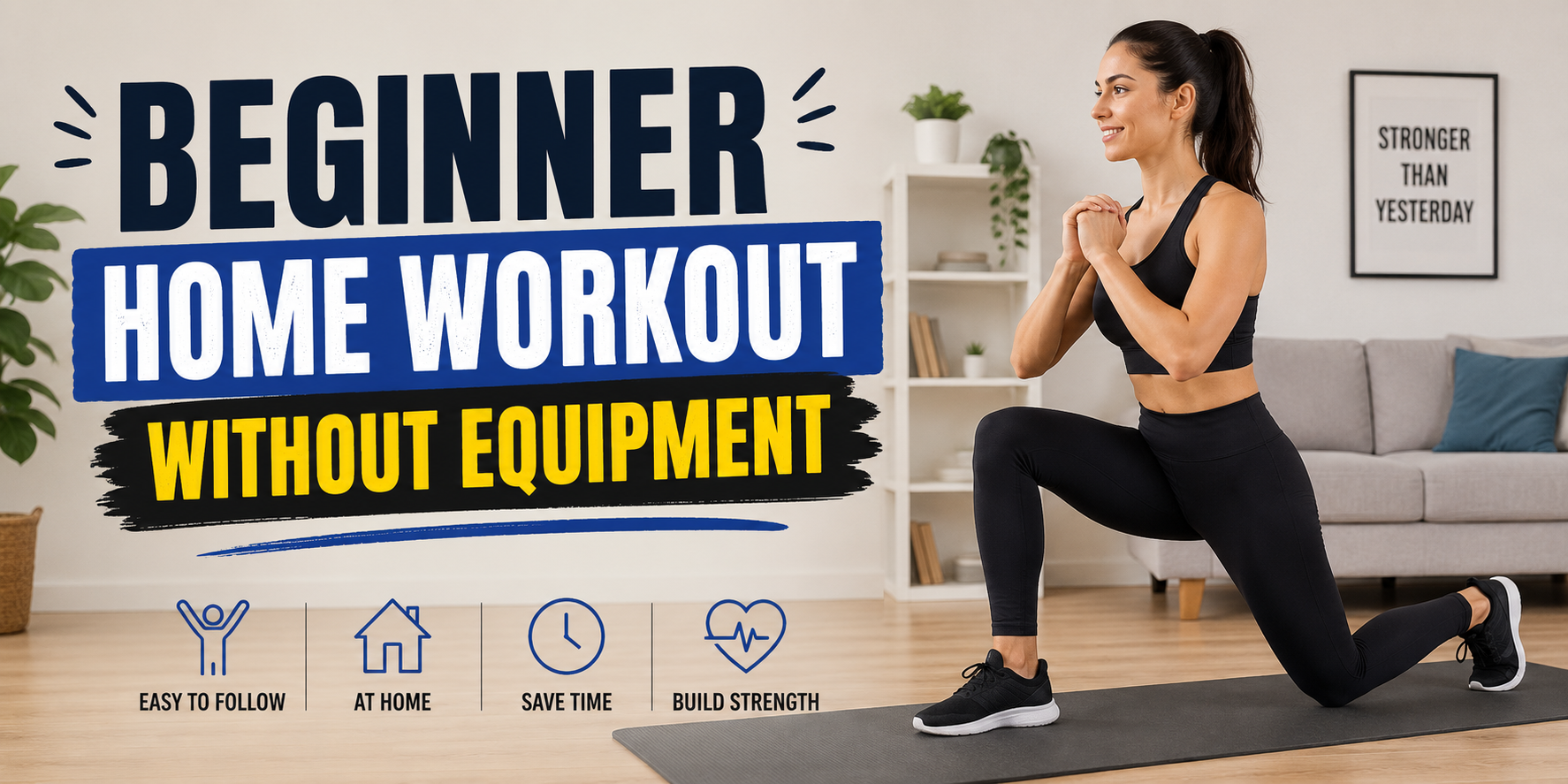 Beginner Home Workout Without Equipment