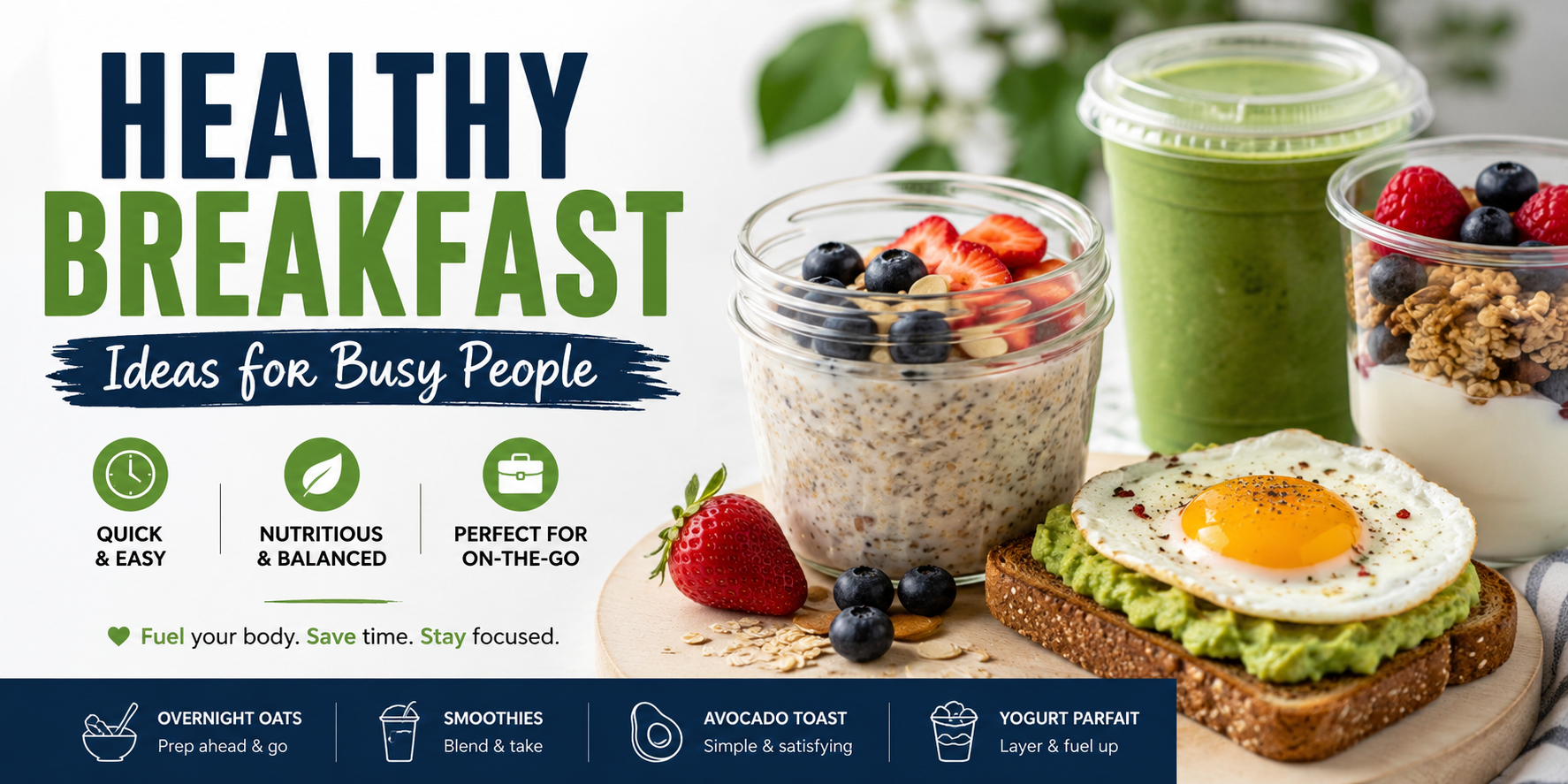 Healthy Breakfast Ideas for Busy People