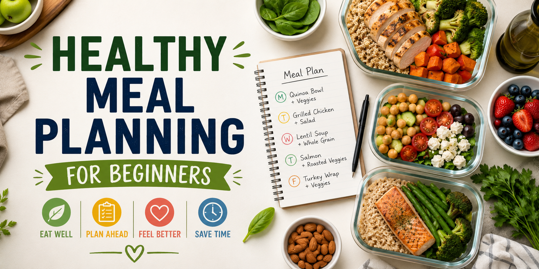 healthy meal planning for beginners