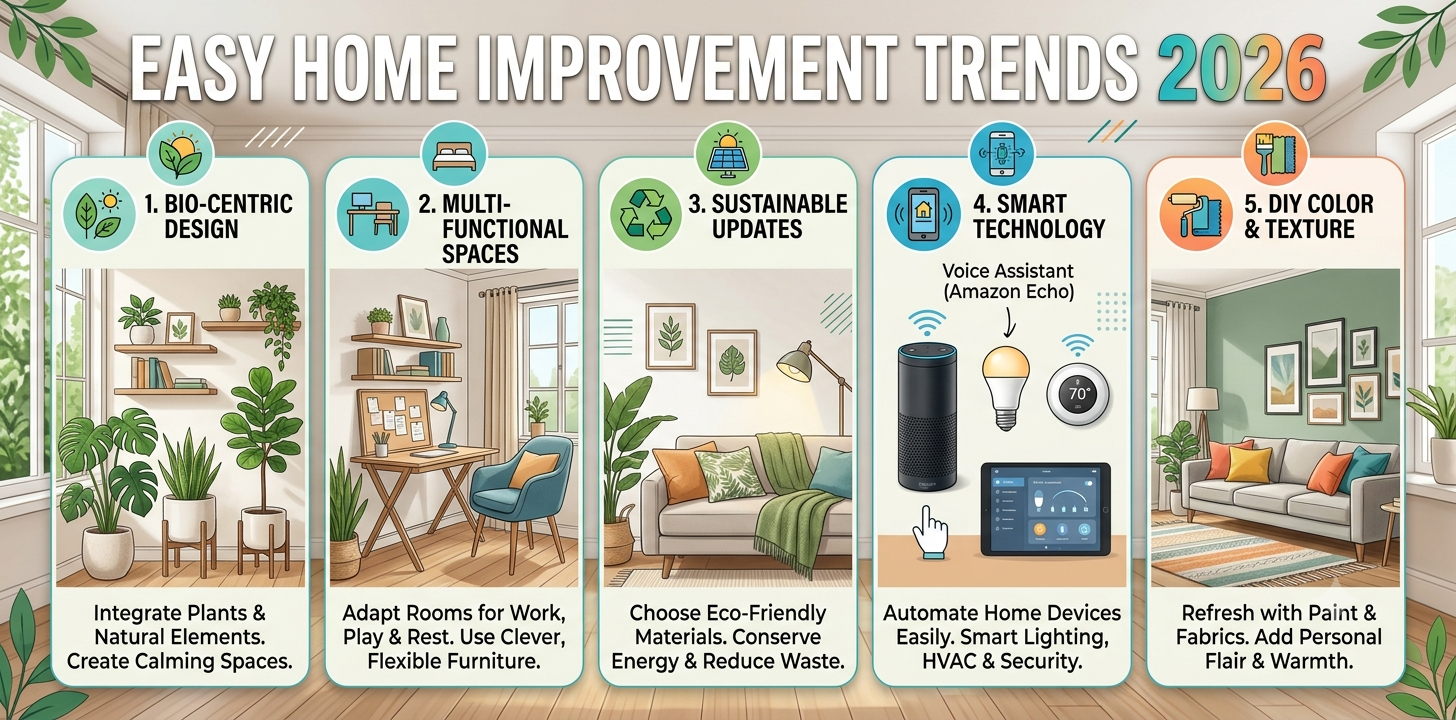 Easy Home Improvement Trends