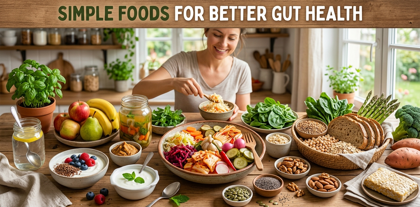 Simple foods for better gut health