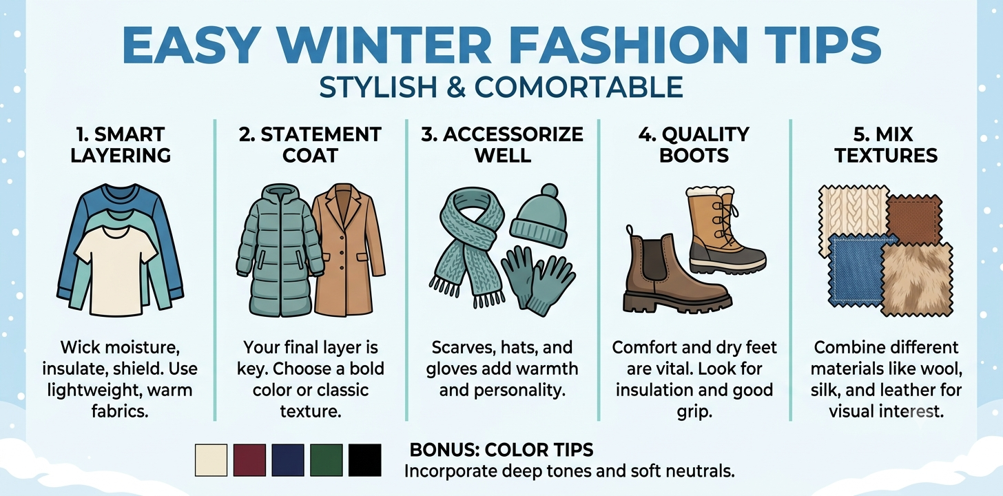 Easy Winter Fashion Tips