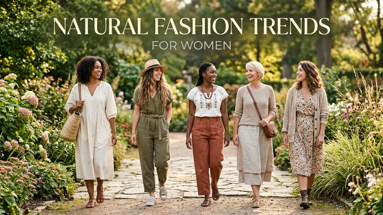Natural Fashion Trends for Women: A Guide to Sustainable, Stylish, and Eco-Friendly Clothing Choices