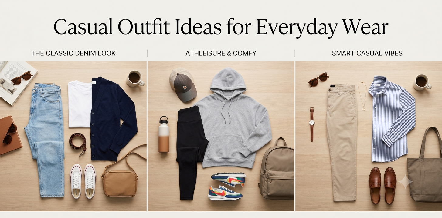 casual outfit ideas for everyday wear