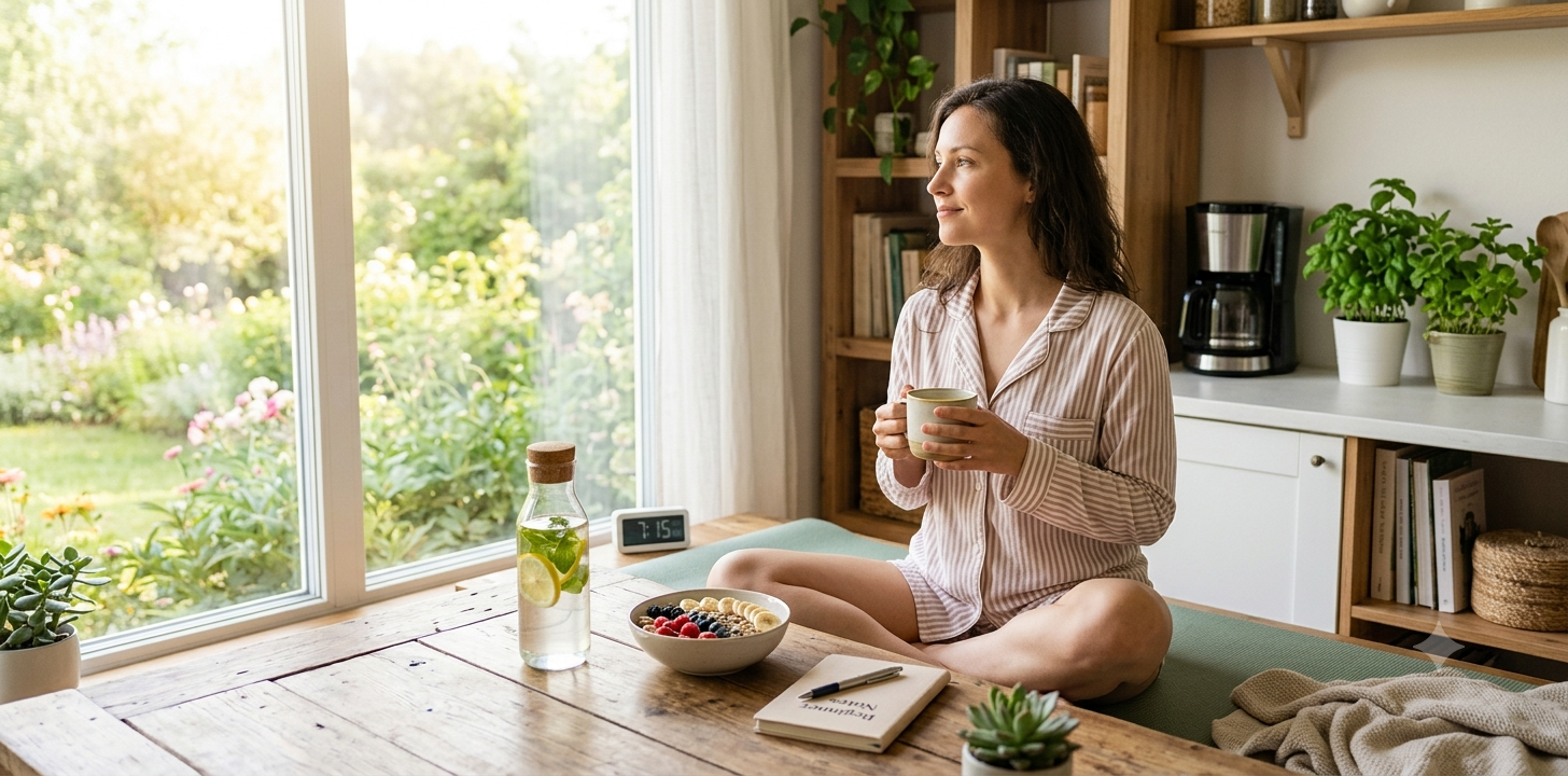 Healthy morning routine for beginners