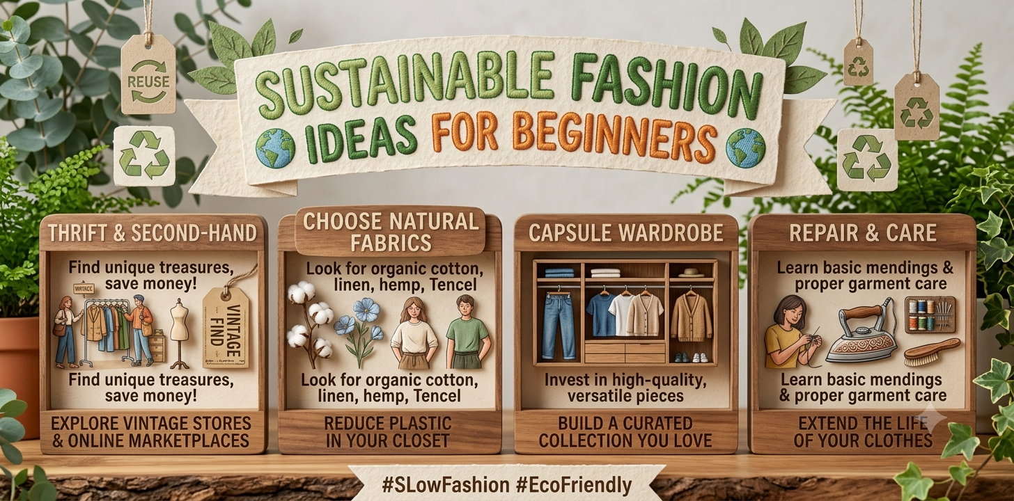 Sustainable Fashion Ideas for Beginners