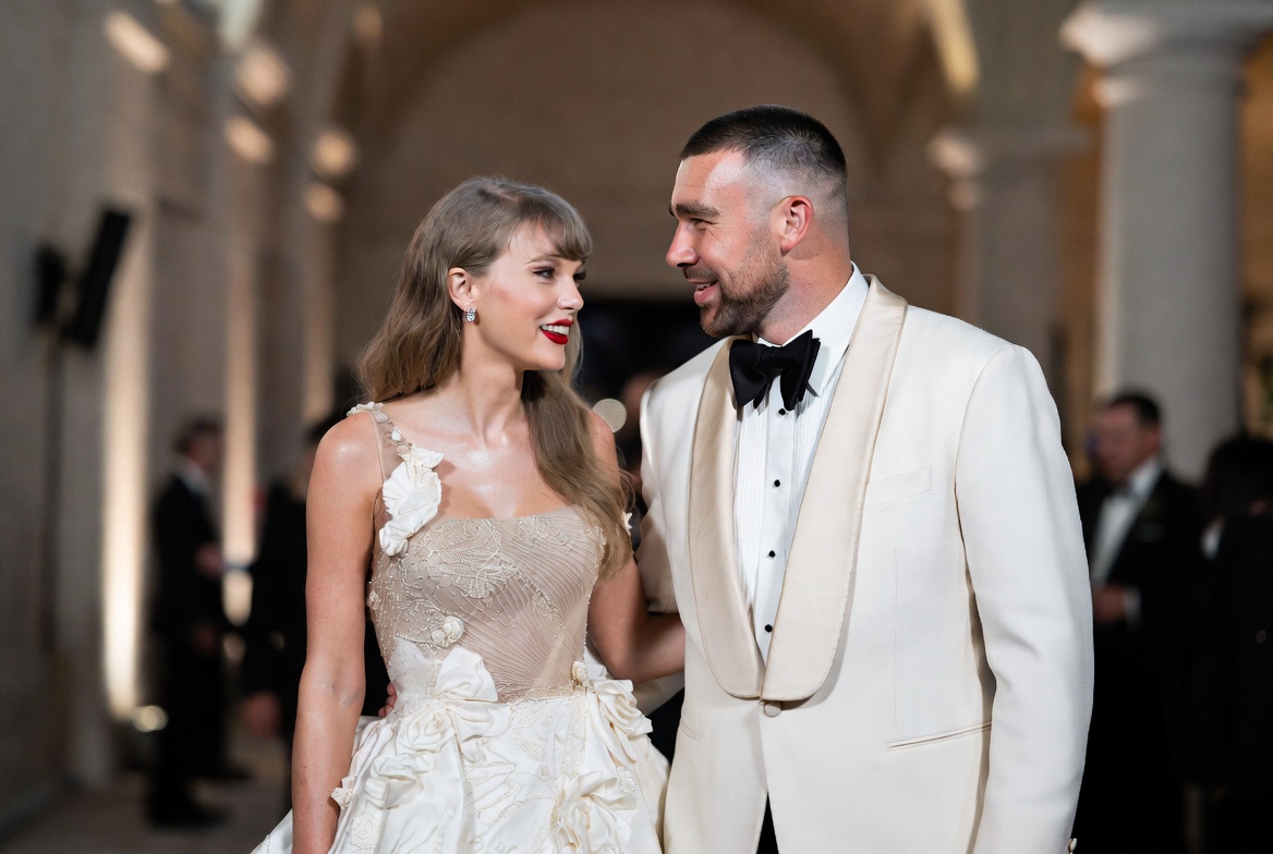 Taylor Swift and Travis Kelce