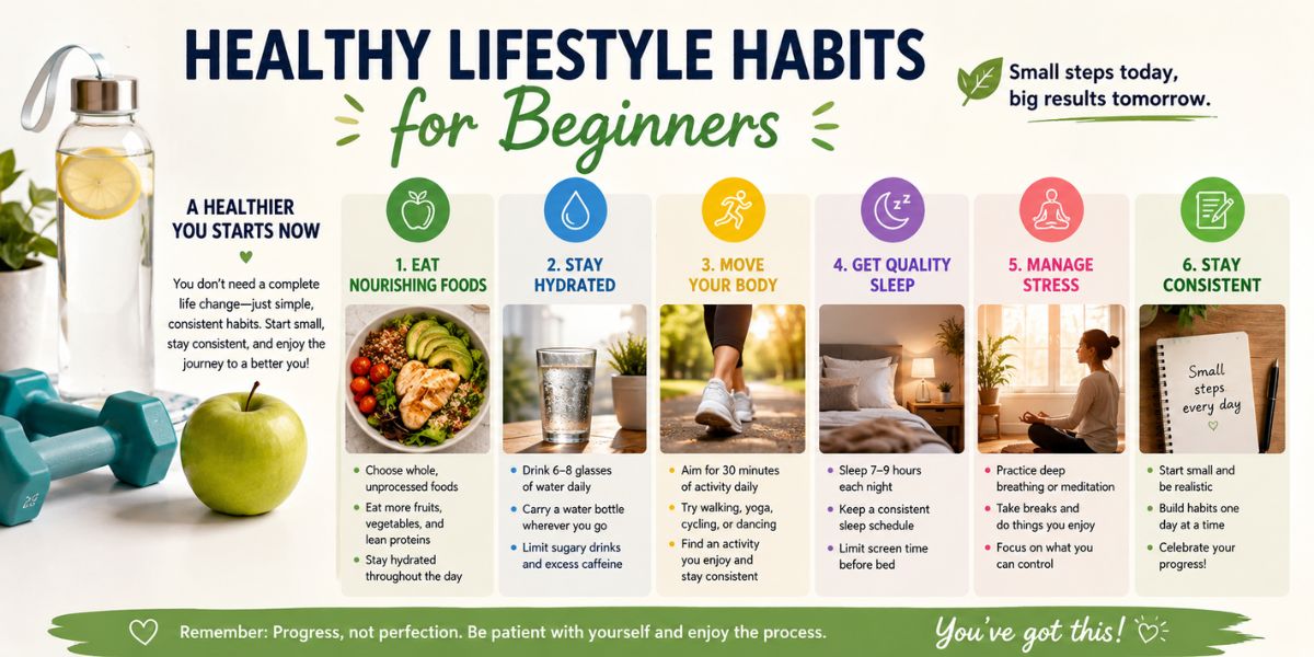 healthy lifestyle habits for beginners