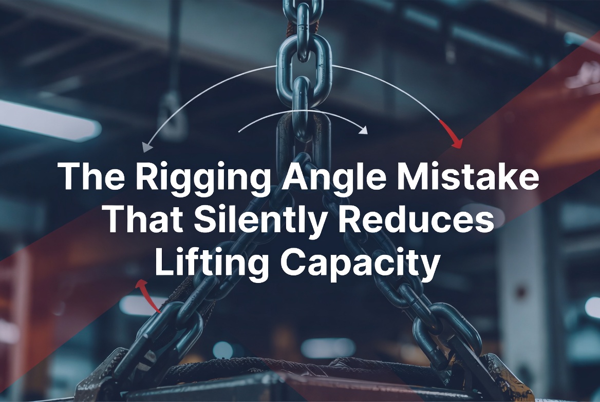 Rigging Angle Mistake That Silently Reduces Lifting Capacity