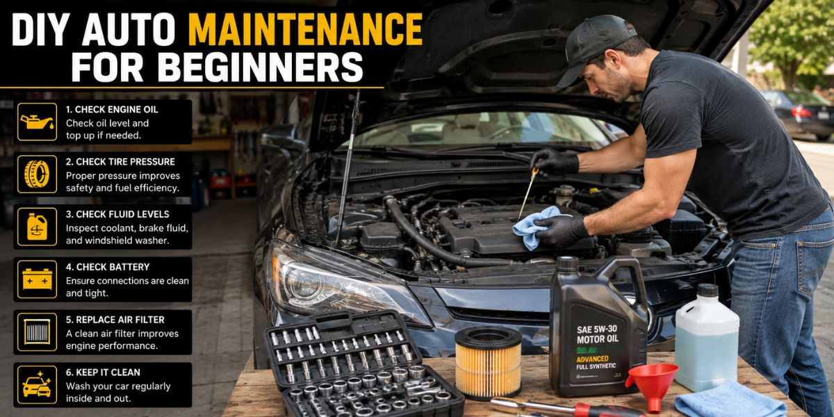 DIY auto maintenance for beginners