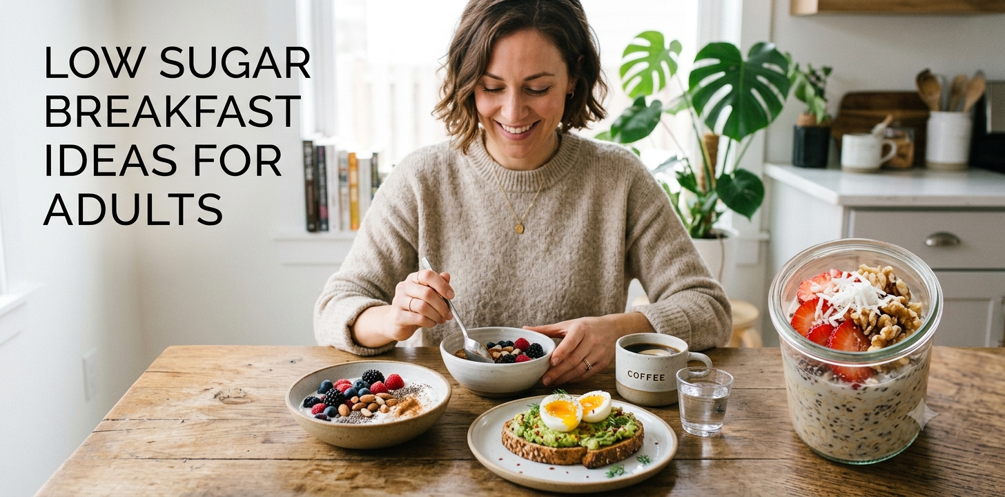Low sugar breakfast ideas for adults