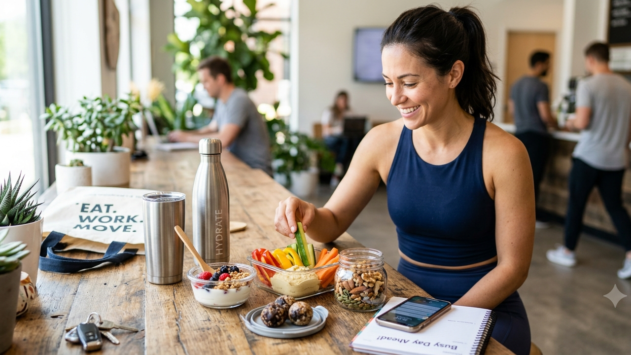 Healthy Snacks for Busy Women: Natural and Quick Ideas for Energy All Day